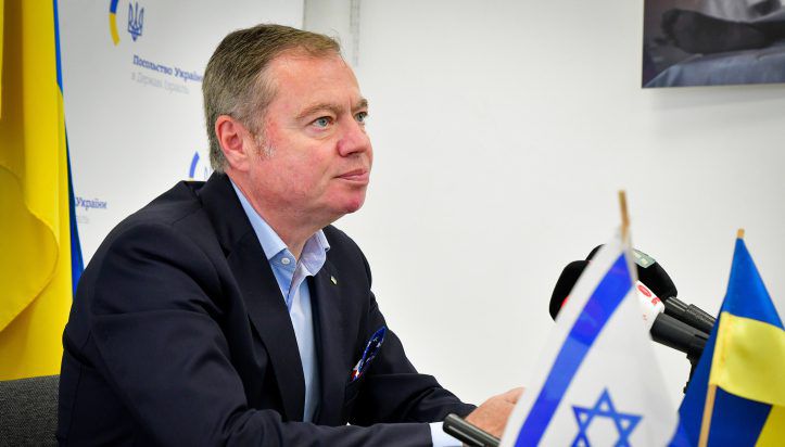 המשבר עם רוסיה | שגריר אוקראינה לצד ישראל