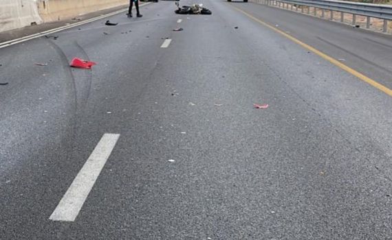 הקטל בכבישים: נהג אופנוע נהרג; תושב טייבה נעצר