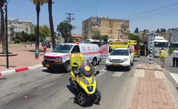 שתי תאונות קורקינט ביום: נער בן 15 מונשם ומורדם