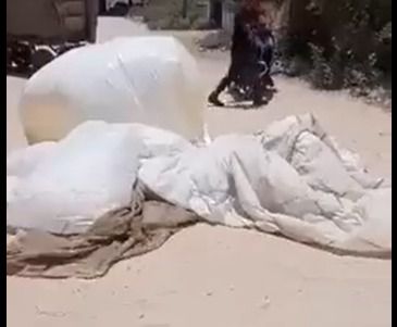 בלון תצפית של צה"ל התרסק לשטח רצועת עזה