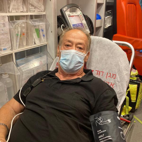 אמבולנס אווירי חילץ חולה קורונה משארם א שייח'