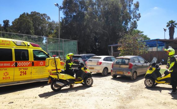 ילד כבן 4 נמשה מהמים בבריכה; מצבו בינוני