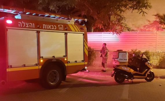 באר שבע: בן 45 במצב קשה כתוצאה משריפה במחסן