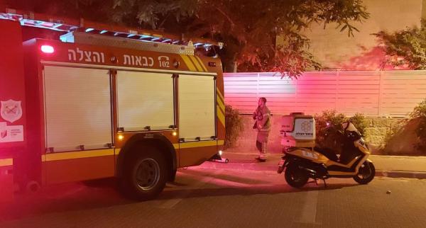 באר שבע: בן 45 במצב קשה כתוצאה משריפה במחסן