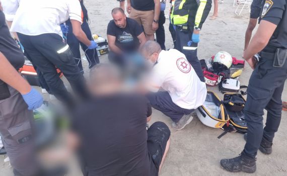 נער בן 16 טבע למוות בחוף בעכו