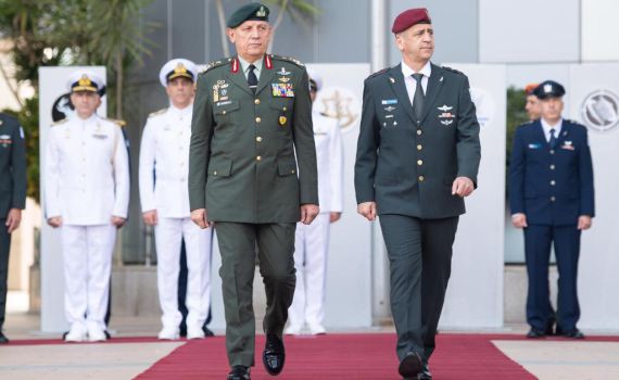 שיתוף פעולה מודיעיני: רמטכ"ל צבא יוון ביקר בארץ