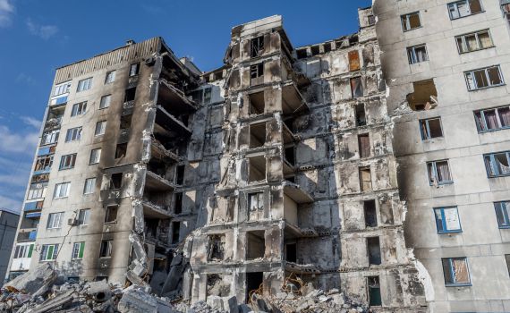 אחרי חודשי לחימה: העיר האוקראינית נכבשה