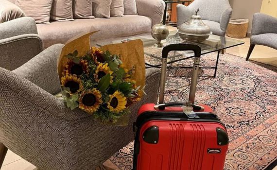 ליהיא לפיד בתיעוד מהמעון החדש של ראש הממשלה