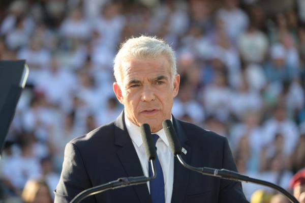 לפיד נגד האו"ם: "הדבר הזה לא יכול לעבור בשתיקה"