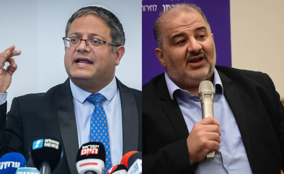 סקר: את מי הציבור מעדיף בממשלה, בן גביר או עבאס?
