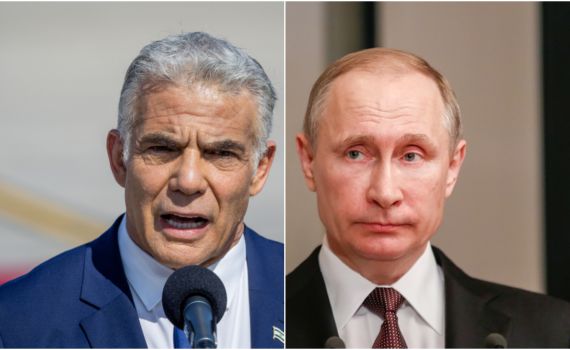 ברוסיה מכחישים: "אין מתיחות מול יאיר לפיד"