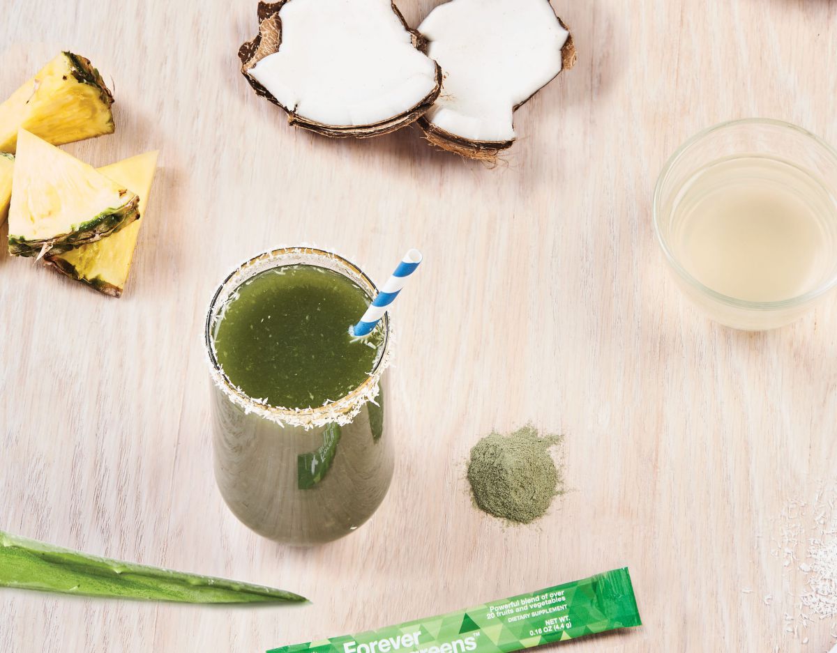 יום האלוורה: מתכון לשייק "ירוק-א-קולדה"