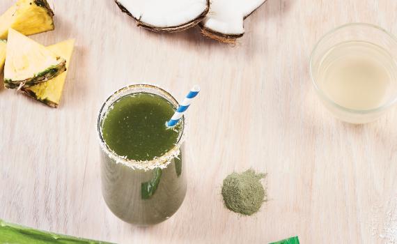 יום האלוורה: מתכון לשייק "ירוק-א-קולדה"