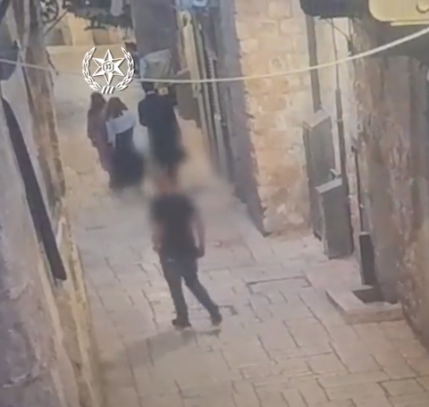 עוקב באופן מחשיד: סוכל פיגוע דקירה בעיר העתיקה