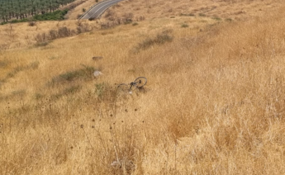 טרגדיה: רוכבת אופניים הדרדרה ונהרגה
