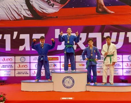 נערים מגוש עציון זכו באליפות ישראל בג'ודו