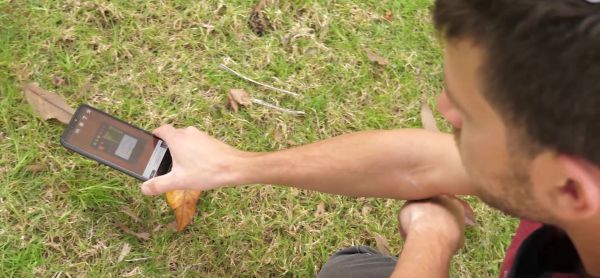 ידעתם שהסמארטפון יכול לשמש כגלאי מתכות?