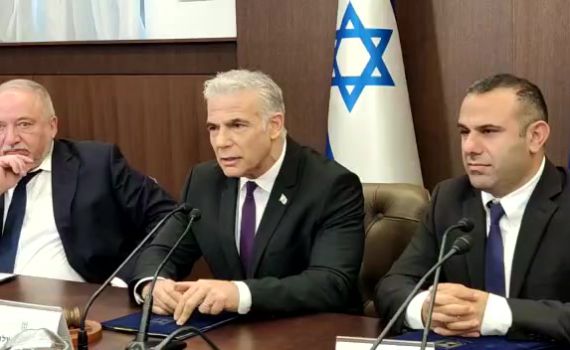 לפיד: "בפתחו של שבוע היסטורי"