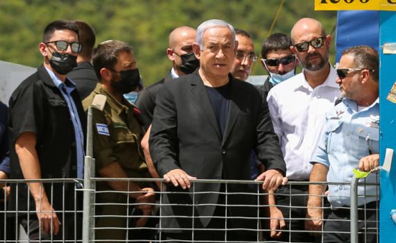 התיעוד מביקור נתניהו בבני ברק – מדאיג