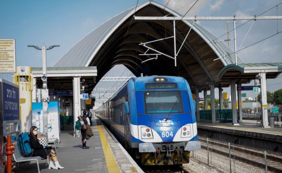 טרגדיה: אדם נפגע מרכבת חולפת סמוך לאשדוד