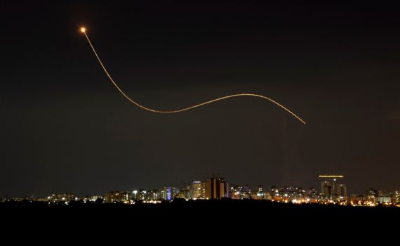 ארבע רקטות נורו מעזה לדרום; צה"ל תקף