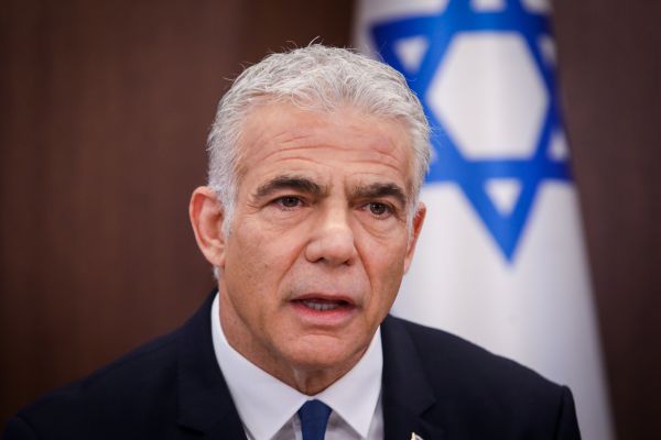 לפיד ספד לאהרון ידלין: "איש אדמה ורוח"