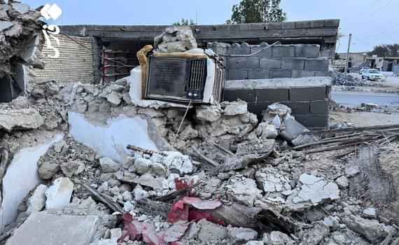 הכפר נהרס כליל: רעידת אדמה קטלנית בדרום איראן