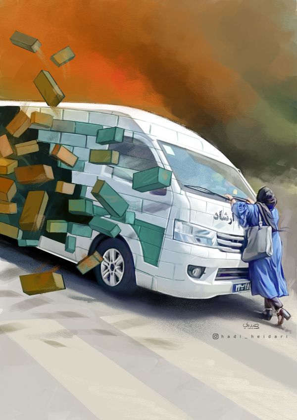 איראן: מחאה קשה נגד "משטרת הצניעות" | צפו