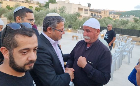 בן גביר לקהילה הדרוזית: הדם שלכם לא יכול להישכח