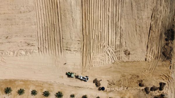 מדהים: כך נראה 1,700 דונם של שדות מוקשים שפונו