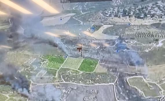 שריפה בכרמי יוסף; שישה מסוקי כיבוי הוזעקו