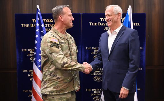 אחרי ביקור ביידן. תיאום עם מפקד סינטקום