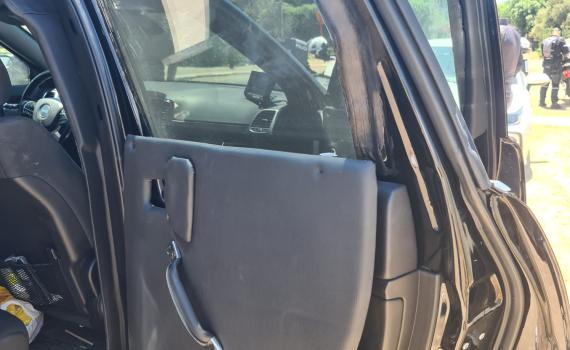 המשטרה החרימה את רכבו הממוגן של דומרני | צפו