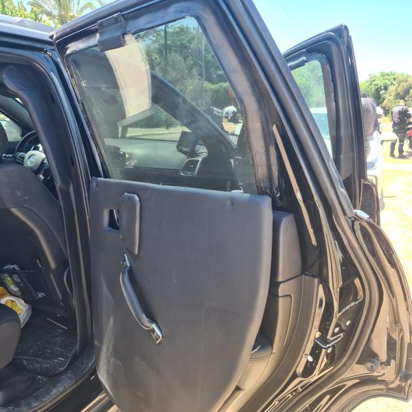 המשטרה החרימה את רכבו הממוגן של דומרני | צפו