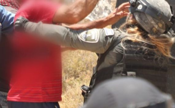 נעצרו שלושה פלסטינים שהשתתפו בהפרות סדר