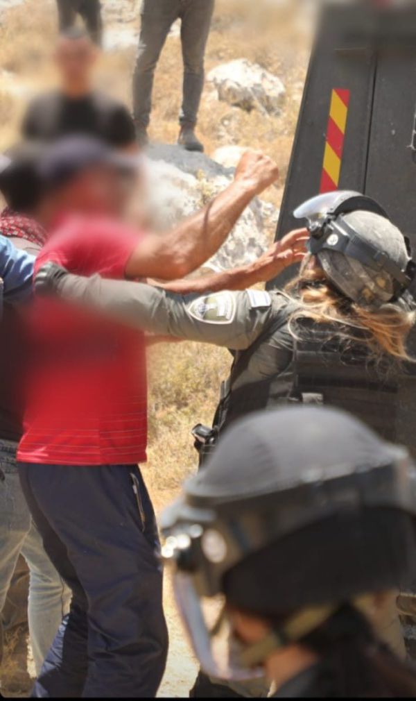 נעצרו שלושה פלסטינים שהשתתפו בהפרות סדר