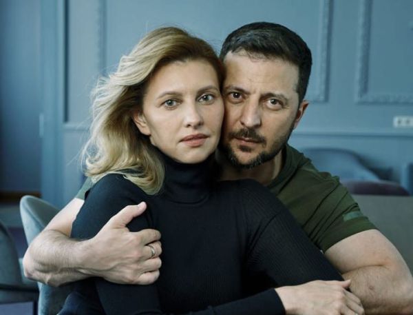 על רקע המלחמה: זלנסקי ואשתו מככבים במגזין ווג