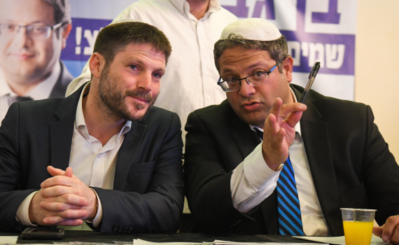 ארה"ב תקפה את בן גביר וסמוטריץ': "חסרי אחריות"