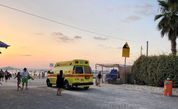 קיץ קטלני: גבר כבן 40 טבע למוות בחוף דור