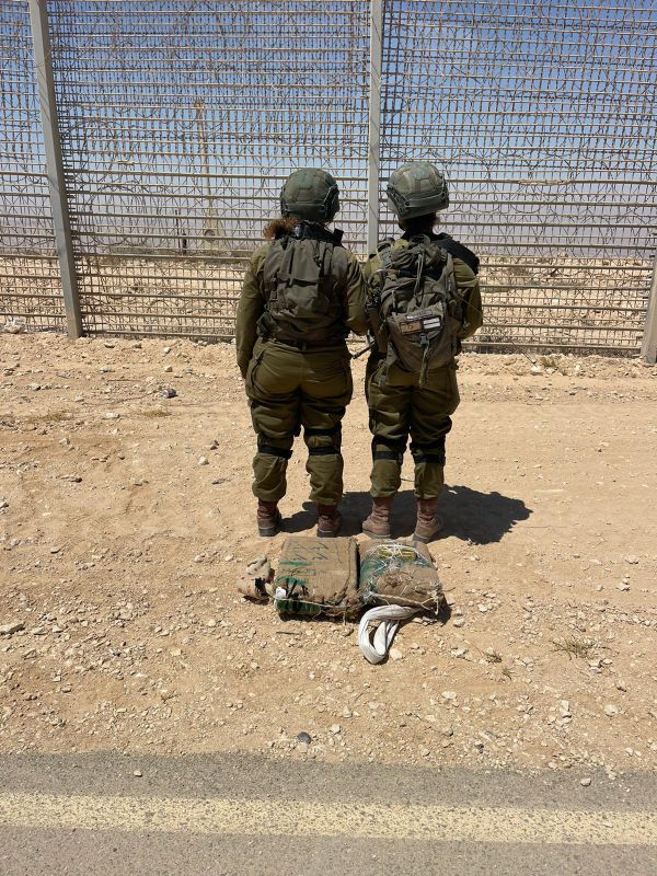 לוחמי צה"ל סיכלו הברחת סמים גדולה ממצרים