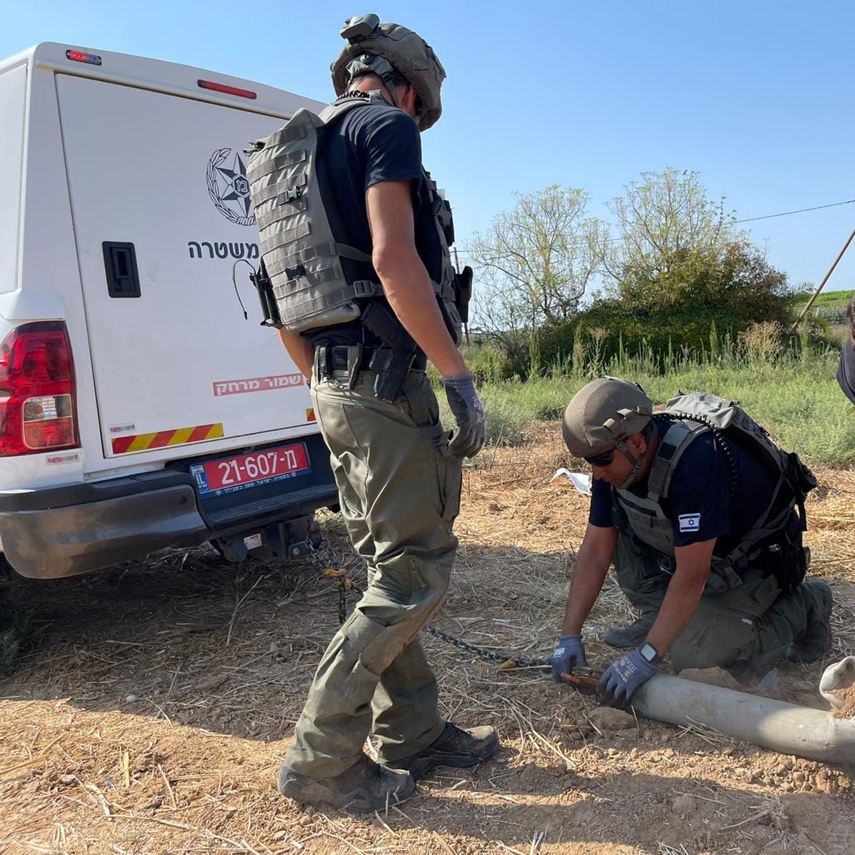 כוחות צה"ל איתרו רקטה כ-7 קילומטר ממודיעין