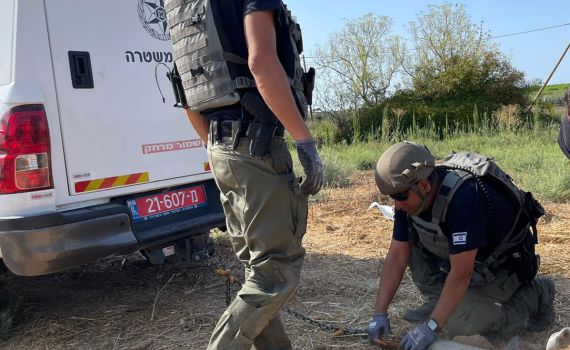כוחות צה"ל איתרו רקטה כ-7 קילומטר ממודיעין