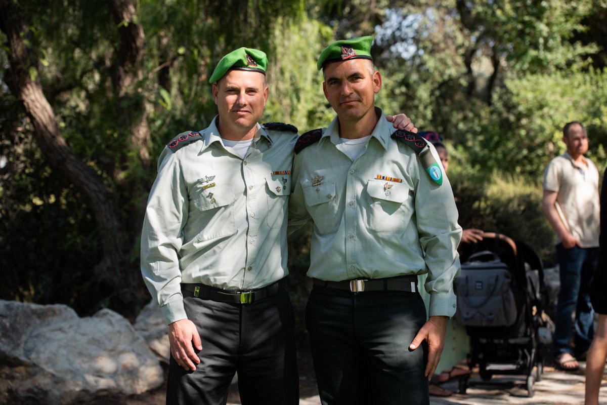 הקצין הסרוג סיים את תפקידו כמח"ט עציוני