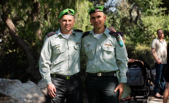 הקצין הסרוג סיים את תפקידו כמח"ט עציוני