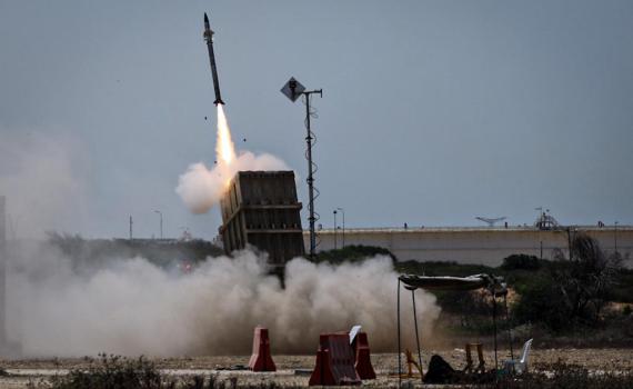 תיעוד: תקיפת צה"ל בתגובה לירי הרקטות מרצועת עזה