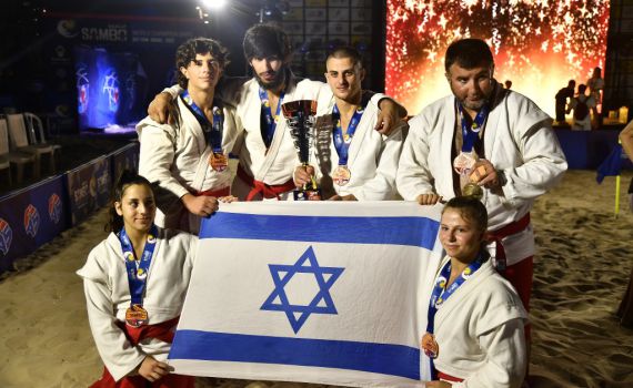 כבוד: מדליית ארד לנבחרת הסמבו של ישראל באליפות העולם