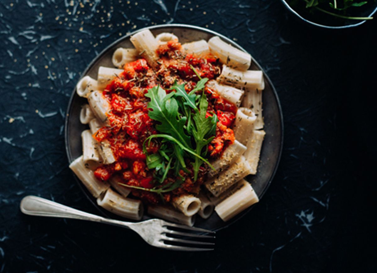 כמו באיטליה: פסטה עם בולונז ירקות