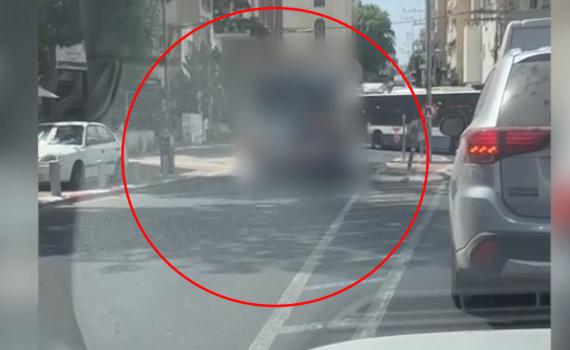 תועד נוסע נגד כיוון התנועה בבני ברק – ואיבד את הרישיון