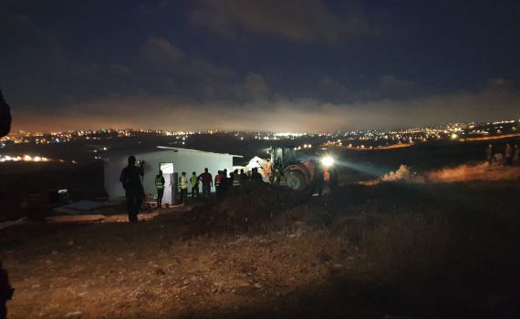 בפעם השניה בתוך שבוע: הרס ברמת מגרון. צפו בתיעוד