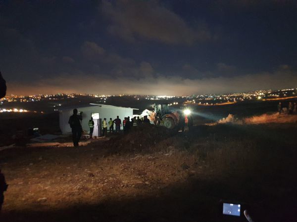 בפעם השניה בתוך שבוע: הרס ברמת מגרון. צפו בתיעוד